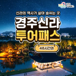경주신라투어패스 48시간 / 경북 여행 동궁원 가볼만한곳 무열왕릉 엑스포 대공원 루지 : LSCOMPANY