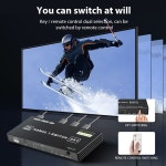 HDMI 2.1 스위치 스플리터 120Hz 5포트 4K 스위처 CEC 48gbps 8K with remote Dolby Vison : GrowAndChic