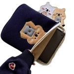 쿼카카 노트북 파우치 사이즈3종류 패드 수납 예쁜 케이스 가방 : 잇으다