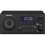 산진 WR-22BK 블루투스 디지털 라디오 스피커 블랙 : 샌디룸
