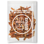 강아지수제간식 대용량 국내제조 오리발, 500g, 1개 : 천군맘마