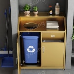 카페반납대 리턴바 철제 쓰레기통 분리수거함 음료 셀프 수거함 휴지통 반납대 셀프바 퇴식구 : 요상한보자기