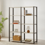 수납장 다용도수납장 책장 G6142/G8142 화이트오크 : 우드빌 드레스룸가구