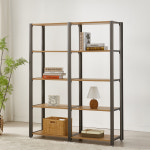 수납장 다용도수납장 책장 G6142/G8142 오크 : 우드빌 드레스룸가구