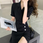 문에이블 데이트 카라 랩 원피스 : 문에이블