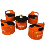 깡통테이블 드럼통테이블 업소용 레트로 빈티지 술집 고기집 식당 인테리어 : 샤프마켓