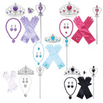 공주세트 생일왕관 장갑 파티 소품 : 생활일번지