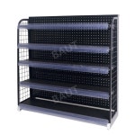 마트 편의점 철제선반 미니 간식 펜트리 행사 가판대 틈새수납 진열대 이동식선반 매점 : 바우트