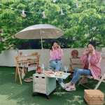랄라 Premier L테이블 접이식카트 장바구니캐리어 시장 박스 손수레 마트 쇼핑카트 : 오늘도 랄라