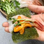 럭키수산 특품 성게알 우니 100g : 럭키 수산