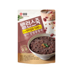 샘표 밸런스죽 동지 찹쌀 통팥죽 파우치형 420g : 우리마트몰