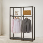 우드빌 드레스룸시스템행거 옷장 G6021/G8021 그레이 : 우드빌 드레스룸가구