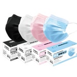 골프스타킹 덴탈마스크 3중필터 일회용마스크 블루마스크 마스크50매 성인마스크 화이트마스크 : 스마트하니C