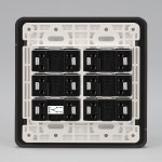 디아트 마그네슘 6구 3로 스위치 단로5구+3로1구+나사 피스 점프선 포함 삼로 전등 : 제일전기자재