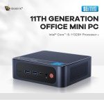 미니 PC Beelink SEi 11 Pro 인텔 11th Gen i5-11320H 최대 4.5GHz 16GB DDR4 500GB NVME SSD Windows 1000M 데스크 : 산타 산타