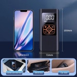 무선공기주입기 휴대용 자동차 공기 펌프 무선 타이어 팽창기 충전식 핸드헬드 디지털 디스플레이 4000mAh 150PSI 압축기 : 깡통마켓몰