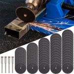 ab휠 HAMPTON 연마 커팅 디스크 32mm Mandrels 연삭 휠 Dremel 액세서리 금속 로터리 공구 : 깡통마켓몰