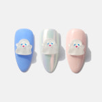 으스스 유령 네일파츠 2개입 (키치 캐릭터 할로윈) : 쏘블링 네일