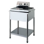 대신전기산업 전기튀김기 DS-100 도장 1구 식당 치킨 튀김 : 럭키G7