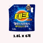 테크 리필 클린앤리프레쉬 1.8L X 6개 : 스윗컬러