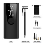 무선공기주입기 충전식 자동차 공기 압축기 전기 무선 타이어 팽창기 펌프 바이크 오토바이 자전거 공 8000mAh 12V 150PSI : 깡통마켓몰