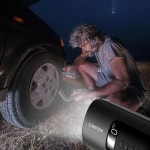 무선공기주입기 자동차 타이어 팽창기 무선 LCD 화면 스마트 공기 펌프 6000mAh 배터리 및 LED 조명 : 깡통마켓몰