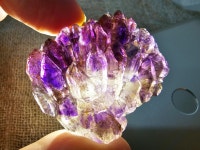 마다가스카르 슈퍼세븐 아메트린 셉터 클러스터 희귀수정 : 무돌