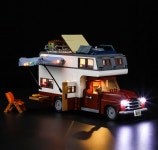 펀홀 F9012 캠핑카 LED 포함 풀박스 중국 호환블럭 : 뉴핀