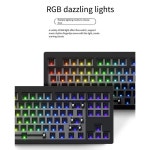 컴퓨터청소용품  Akko MONSGEEK M3 DIY 키트 TKL RGB 핫스왑 남향 베어본 기계식 알루미늄 키보드 CNC 금속 QMK 개스킷 마운트 : 와이디닷컴