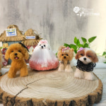 반려동물 미니어처 양모펠트 강아지인형 만들기 2급 자격증수업과정 : 플로렌스모네공방