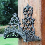 캐스트 알루미늄 정원 호스 홀더 벽걸이 워터 행거 랙 집사 보관 : 와이디닷컴