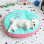 패리스독 해피스마일 베드 (옐로우/민트) : 시츄미아