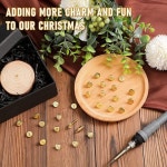 우드버닝기 우드버닝 전기인두기  프로모션 알파벳 번호 포함 목재 버닝 팁 세트 공예 DIY 엠보싱 조각 56 개 : 갱스테이션