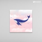 주식회사 이음디앤피 - 남동구 | 캔버스액자 고래D 20cm : 이음디엔피