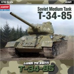 (선물완구)아카데미과학 1:72 소비에트 연방 중형전차 13421 T-34-85 : 선물완구