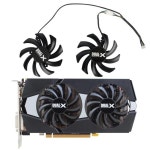 85MM 4Pin 2 볼 베어링 쿨링팬  사파이어 R9 270/280/280X/285/HD7850/7870/7950/7970 비디오 카드 쿨러 DIY : 날로컴퍼니