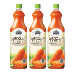 웅진 가야 농장 제주 당근 1.5L (3개) : 아만노마켓