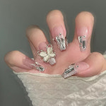 걸스코코 럭셔리 스톤 네일팁 셀프네일 인조손톱 화려한네일 NAIL-N487 : 걸스코코