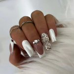 걸스코코 럭셔리 스톤 네일팁 셀프네일 인조손톱 화려한네일 NAIL-N474 : 걸스코코
