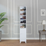 좁은 현관 신발장 틈새 E1등급 사무실 원룸 300x600x1710 키큰 슬림신발장 : LS퍼니처