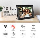 FRAMEO 10.1인치 스마트 WiFi 디지털 포토 프레임 1280x800 IPS LCD 터치 스크린, 세로 및 가로 자동 : 루시아 공원