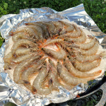 신안 제철 생물 왕새우 1kg 흰다리 국내산 대하 새우튀김 : 삼해진미