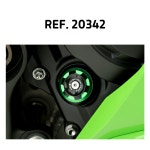 [PUIG 20342] KAWASAKI ZX-10R/RR (17-) / Z H2 (20-) / NINJA H2 SX (18-) / ZX-6R 엔진오일 플러그 커버 퓨익 가와사키 : 바이크브로스... 