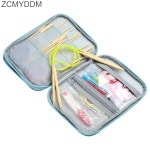 플리마켓테이블보 행사용테이블보 크로 셰 뜨개질 후크 바늘 세트 대나무 크로 셰 뜨개질 후크 가방과 뜨개질을위한 뜨개질 바늘 바느질... 