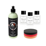 AD 오토브라이트 클리어뷰 500ml 유막제거제+발란스나인 글래스코트 30ml 3개 1세트+저먼패드 원형 : 글로하츠 GloHearts