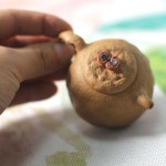 명품 자사호 100cc 의흥 단니 영지공춘호 차 주전자 : 차의 정원