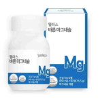 웰러스 마그네슘제 90정 마그네슘 보충제 영양제 : 아임인홈