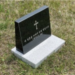 그레이스톤 수목장 평장 묘지 산소 비석400mm : 그레이스톤 비석