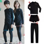 오버핏 주니어래쉬가드 집업스타일 초등수영복 아동 어린이 키즈수영복 : 아이디얼데이