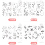 JKLO 슈링클 마술종이 도안 만들기 매직페이퍼 16종 : 제이케이글로